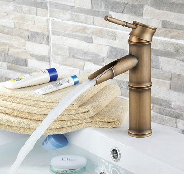 bathroom sink faucets antique brass bamboo style single handle vessel basin faucet mixer taps anf037
bathroom sink faucets antique brass bamboo style single handle vessel basin faucet mixer taps anf037