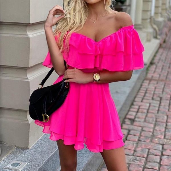 casual dresses deep v neck bare shoulder dress women elegant frill layered with ruffles a line sukienka bodycon mini club wear, Black;gray
casual dresses deep v neck bare shoulder dress women elegant frill layered with ruffles a line sukienka bodycon mini club wear, Black;gray