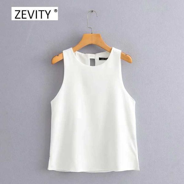zevity women fashion o neck sleeveless solid vest smock blouse ladies chic simply casual shirt femininas ls6834 210603, White
zevity women fashion o neck sleeveless solid vest smock blouse ladies chic simply casual shirt femininas ls6834 210603, White