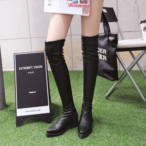boots big size 9 10 11 12 thigh high knee over the women ladies sleeve willow decoration, Black
boots big size 9 10 11 12 thigh high knee over the women ladies sleeve willow decoration, Black