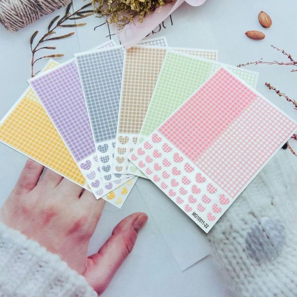 stickers & decals small plaid love pattern nail self-adhesive transfer 3d slider diy skills decorations manicure package, Black
stickers & decals small plaid love pattern nail self-adhesive transfer 3d slider diy skills decorations manicure package, Black