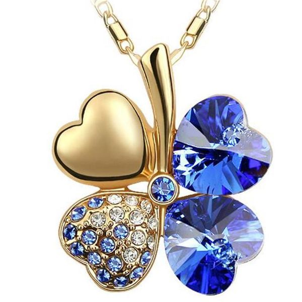pendant necklaces crystal from heart necklace women gift bride wedding anniversary party jewelry gold color lucky clover -905, Silver
pendant necklaces crystal from heart necklace women gift bride wedding anniversary party jewelry gold color lucky clover -905, Silver