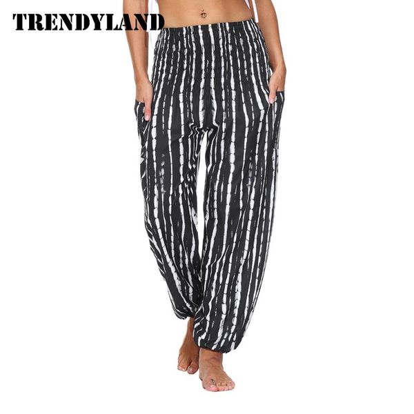 women's pants & capris trendyland women fashion casual loose trousers vintage stripe bloomers harem designer wear 2021 drop, Black;white
women's pants & capris trendyland women fashion casual loose trousers vintage stripe bloomers harem designer wear 2021 drop, Black;white