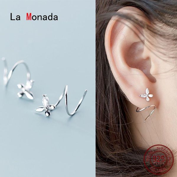 hoop & huggie la monada 925 silver earrings spiral butterfly small earring woman ear piercing for girls, Golden;silver
hoop & huggie la monada 925 silver earrings spiral butterfly small earring woman ear piercing for girls, Golden;silver