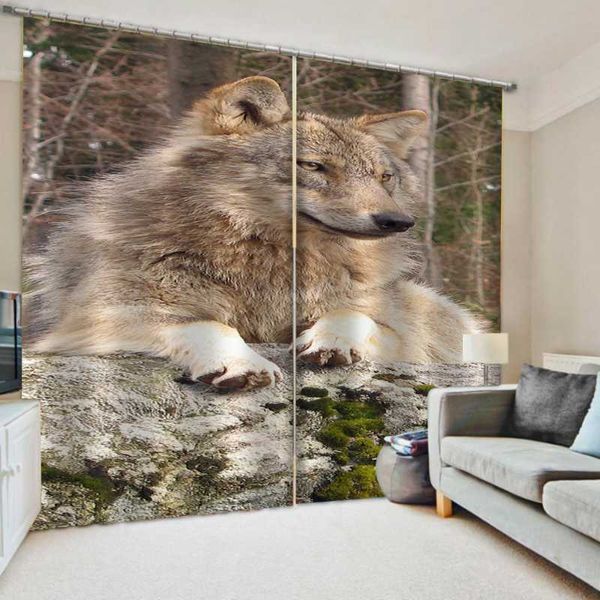 custom animal curtains 3d blackout for living room bedding drapes cotinas para sala personality curtain &
custom animal curtains 3d blackout for living room bedding drapes cotinas para sala personality curtain &