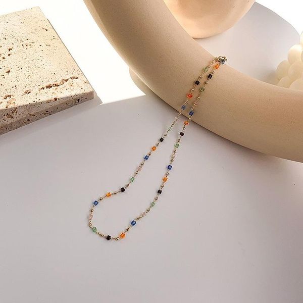 pendant necklaces vsnow summer multicolor crystal beaded chokers necklace for women temperament gold color metallic ball jewellery, Silver
pendant necklaces vsnow summer multicolor crystal beaded chokers necklace for women temperament gold color metallic ball jewellery, Silver
