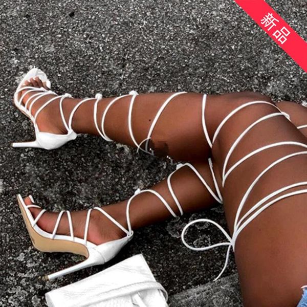 sandals fashion 2021 summer ankle strap large women's stiletto high heels, Black
sandals fashion 2021 summer ankle strap large women's stiletto high heels, Black