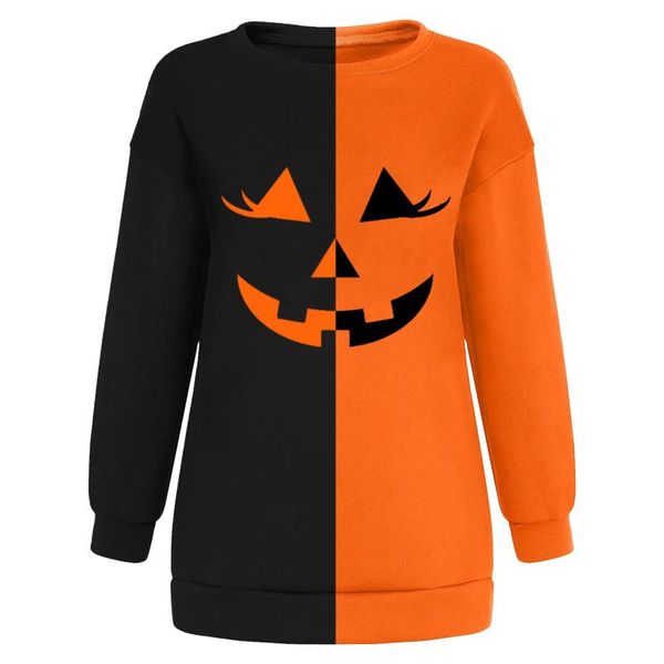women's hoodies & sweatshirts spring autumn streetwear for halloween horror 3d pumpkin printing pullover long sleeve aesthetic harajuku, Black
women's hoodies & sweatshirts spring autumn streetwear for halloween horror 3d pumpkin printing pullover long sleeve aesthetic harajuku, Black