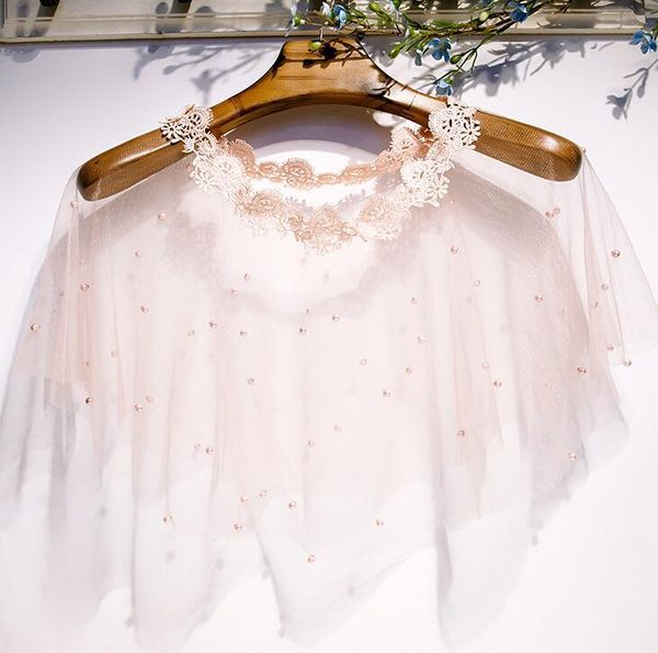 scarves women's spring summer pearl beaded cloak pink lace pashmina female vintage sunscreen shawl r3137, Blue;gray
scarves women's spring summer pearl beaded cloak pink lace pashmina female vintage sunscreen shawl r3137, Blue;gray