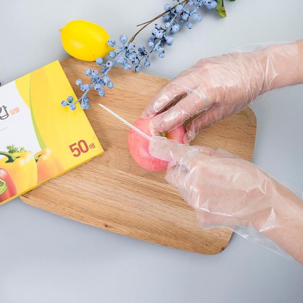disposable gloves 50/400pcs kitchen transparent antiskid plastic glove household restaurant one-off cooking bbq cleaning
disposable gloves 50/400pcs kitchen transparent antiskid plastic glove household restaurant one-off cooking bbq cleaning