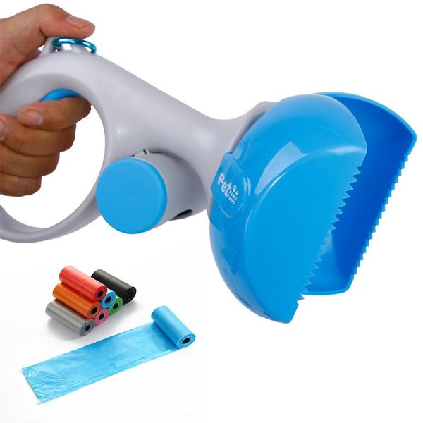 pet dog pooper scoopers clean excreta cleaner 2 in 1 pick up holder outdoor walking waste cleaning tools 10 rolls bags travel & outdoors
pet dog pooper scoopers clean excreta cleaner 2 in 1 pick up holder outdoor walking waste cleaning tools 10 rolls bags travel & outdoors