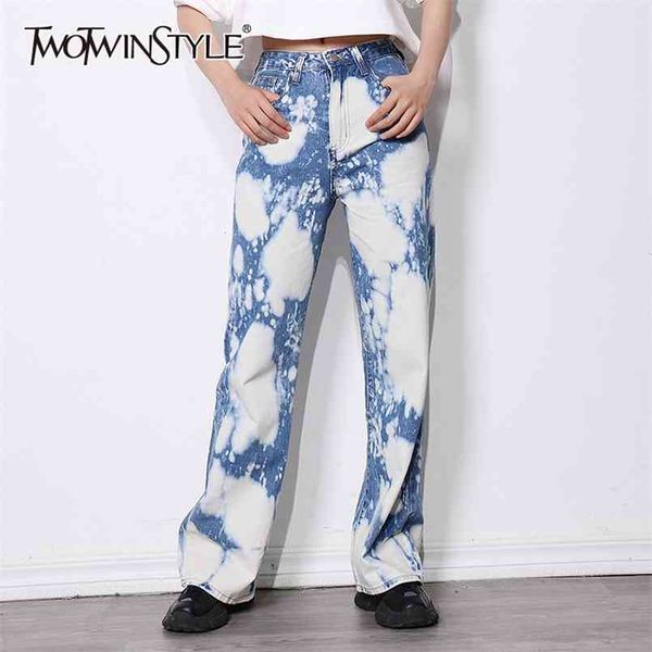 hit color vintage denim trousers for women high waist tie dye straight jeans female spring fashion clothes 210521, Blue
hit color vintage denim trousers for women high waist tie dye straight jeans female spring fashion clothes 210521, Blue