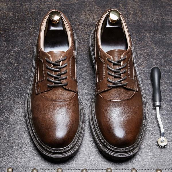 british wind increased pure leather shoes men 1688 undertakes to business soft shoes, casual dress, Black
british wind increased pure leather shoes men 1688 undertakes to business soft shoes, casual dress, Black