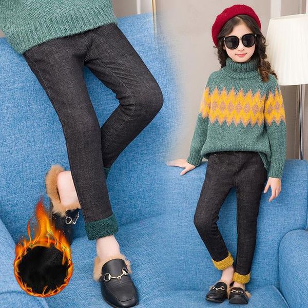 winter girls pants plus velvet warm children pants casual kids jeans for girls princess children's trousers jeans 2-10y, Blue
winter girls pants plus velvet warm children pants casual kids jeans for girls princess children's trousers jeans 2-10y, Blue
