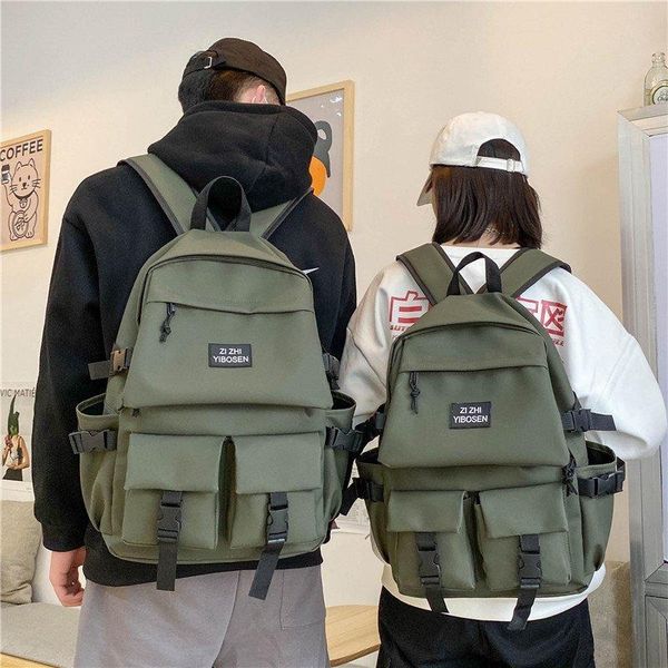 fashion waterproof nylon women and men lapbackpack college student backbag large capacity travel 2021big school couples
fashion waterproof nylon women and men lapbackpack college student backbag large capacity travel 2021big school couples