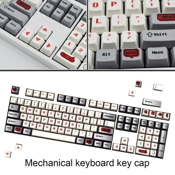 keyboards 104pcs/set key caps universal dye-sublimation mechanical keyboard keycaps replacement delicate personalized cherry shaft
keyboards 104pcs/set key caps universal dye-sublimation mechanical keyboard keycaps replacement delicate personalized cherry shaft