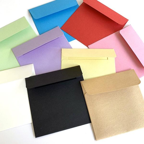 gift wrap (10 pieces/lot) 10*10cm color small envelopes solid bank card membership candy-colored paper square envelope
gift wrap (10 pieces/lot) 10*10cm color small envelopes solid bank card membership candy-colored paper square envelope