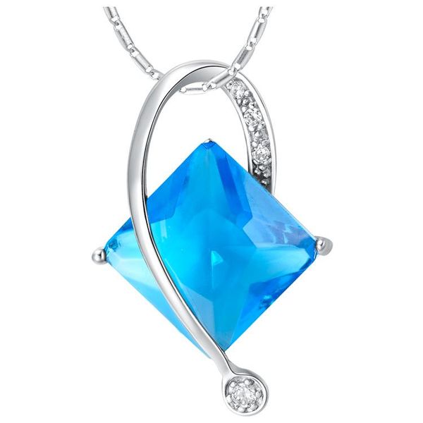 pendant necklaces square shape crystal for women white beautiful plated necklace friends gift wholesale fashion, Silver
pendant necklaces square shape crystal for women white beautiful plated necklace friends gift wholesale fashion, Silver