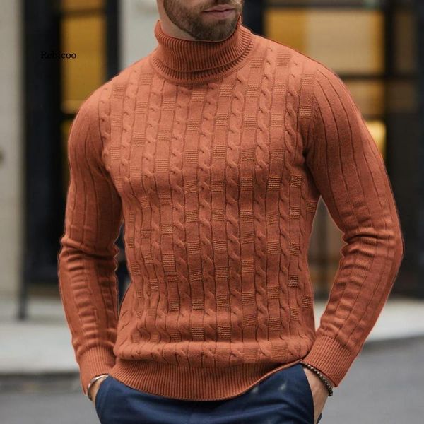 men's sweaters winter 2021 fashion high neck solid color sweater black knitted, White;black
men's sweaters winter 2021 fashion high neck solid color sweater black knitted, White;black