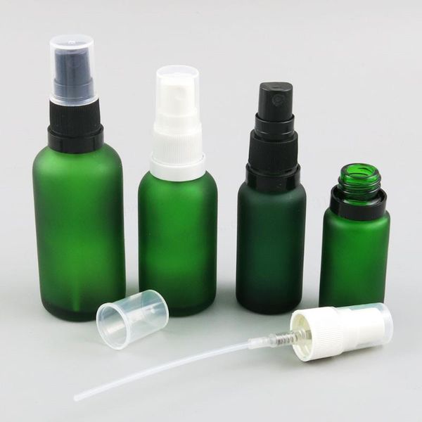 refillable frost green glass perfume bottle essential oil bottles with fine mist spray 100ml 50ml 30ml 20ml 15ml 10ml 5ml storage & jars
refillable frost green glass perfume bottle essential oil bottles with fine mist spray 100ml 50ml 30ml 20ml 15ml 10ml 5ml storage & jars