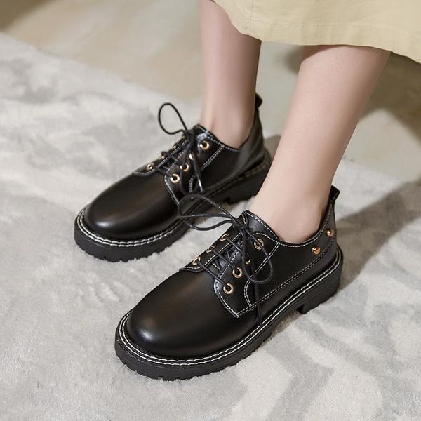 dress shoes women spring lace up british style ladies oxfords patent leather platform slip on female comfort fashion footwear u18-57, Black
dress shoes women spring lace up british style ladies oxfords patent leather platform slip on female comfort fashion footwear u18-57, Black