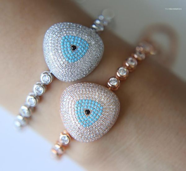 bangle elegance bracelets stylish evil eyes pave clear cz turquoises bling silver plated gold color fashion luxury women summer bangles1, Black
bangle elegance bracelets stylish evil eyes pave clear cz turquoises bling silver plated gold color fashion luxury women summer bangles1, Black