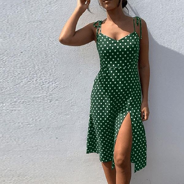 women dresses 4 dress summer dot print sleeveless v neck causal spaghetti lady high waist beachwear party club vestidos, Black;gray
women dresses 4 dress summer dot print sleeveless v neck causal spaghetti lady high waist beachwear party club vestidos, Black;gray