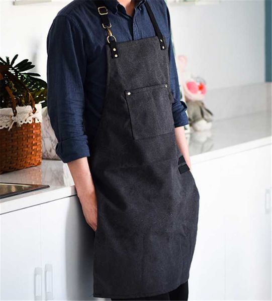 aprons mens womens apron with pockets black khaki chef for cooking adjustable straps canvas
aprons mens womens apron with pockets black khaki chef for cooking adjustable straps canvas