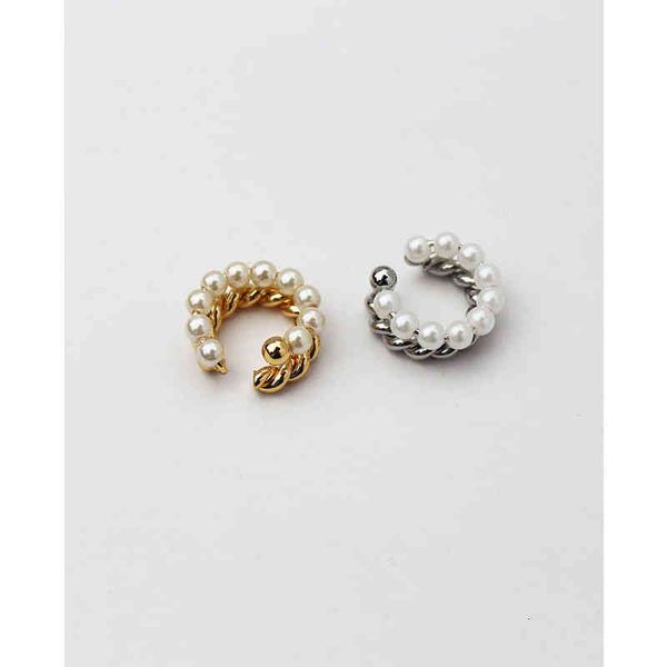 charms earrings jewelry brass plated 18k gold hemp pattern pearl fashionable ear bone clip without hole song jia same 228, Golden
charms earrings jewelry brass plated 18k gold hemp pattern pearl fashionable ear bone clip without hole song jia same 228, Golden