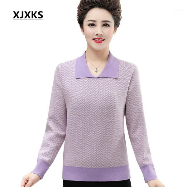 women's sweaters xjxks high-end wool knitted sweater women pullover 2021 autumn winter loose plus size lapel, White;black
women's sweaters xjxks high-end wool knitted sweater women pullover 2021 autumn winter loose plus size lapel, White;black