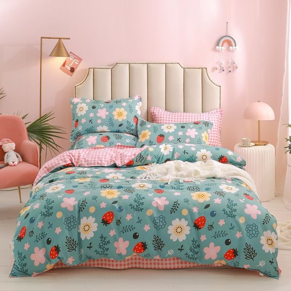 thickened ground wool four cotton student dormitory quilt cover bed sheet three piece set gift
thickened ground wool four cotton student dormitory quilt cover bed sheet three piece set gift