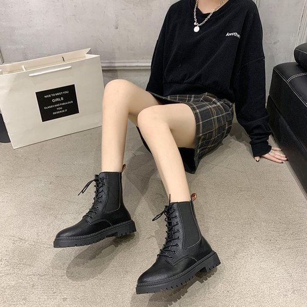 boots ankle for women shoes woman winter solid black leather lace up platform motorcycle plus size botas
boots ankle for women shoes woman winter solid black leather lace up platform motorcycle plus size botas