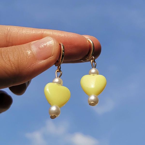 hoop & huggie zx romantic cute resin heart earrings for women girls vintage simulated pearl huggies wholesale wedding jewelry, Golden;silver
hoop & huggie zx romantic cute resin heart earrings for women girls vintage simulated pearl huggies wholesale wedding jewelry, Golden;silver