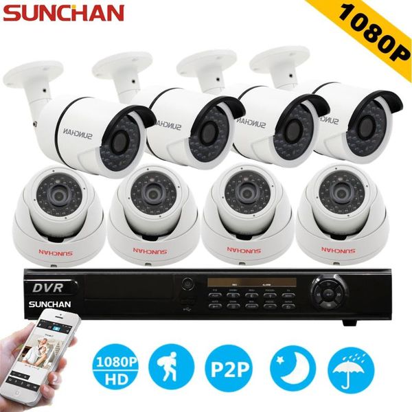 sunchan 8ch cctv system 1080p ahd dvr 8pcs 2.0 mp sony ir outdoor security camera 3000tvl surveillance systems
sunchan 8ch cctv system 1080p ahd dvr 8pcs 2.0 mp sony ir outdoor security camera 3000tvl surveillance systems