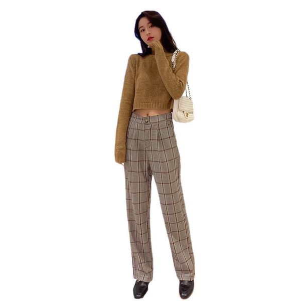 two piece dress england style pants suits women autumn retro high waist wide leg suit female imitation cashmere sweater two-piece, White
two piece dress england style pants suits women autumn retro high waist wide leg suit female imitation cashmere sweater two-piece, White