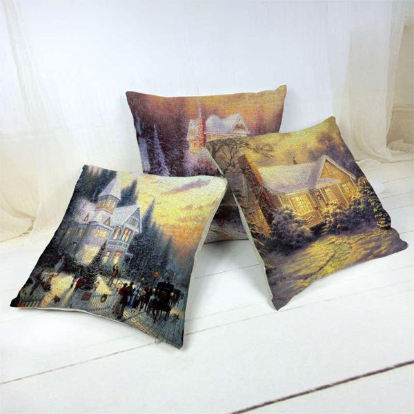 cushion/decorative pillow christmas night beautiful house landscape pattern 45x45cm cushion cover family decorations for home throw pillowca
cushion/decorative pillow christmas night beautiful house landscape pattern 45x45cm cushion cover family decorations for home throw pillowca