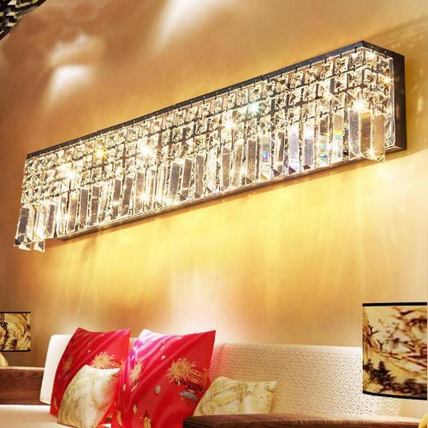 luxury modern k9 staircase crystal long wall sconce light rectangle lamp for living room bedroom restaurant cafe decor lamps
luxury modern k9 staircase crystal long wall sconce light rectangle lamp for living room bedroom restaurant cafe decor lamps