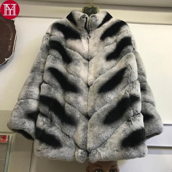 women's fur & faux 2021 style women real natural rex batwing sleeve coat 100% jacket bat sleeved, Black
women's fur & faux 2021 style women real natural rex batwing sleeve coat 100% jacket bat sleeved, Black