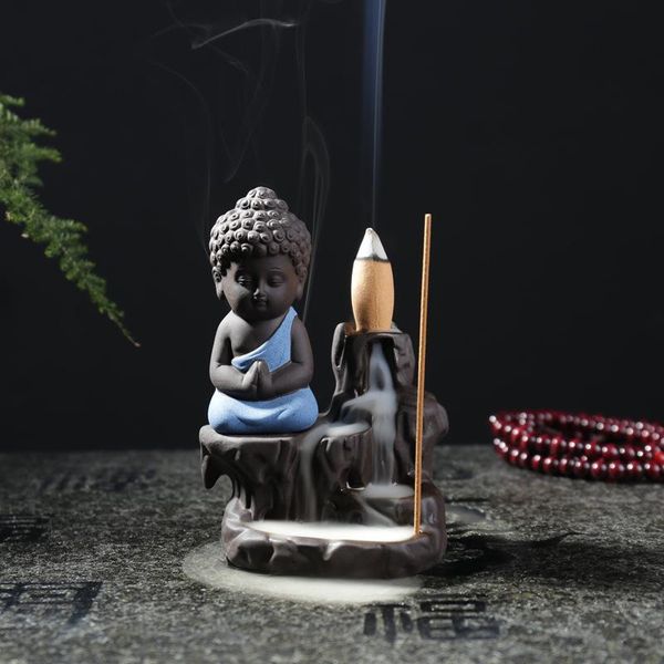 holder incense burner aroma monk smoke home office decoration buddha cone sticks fragrance lamps
holder incense burner aroma monk smoke home office decoration buddha cone sticks fragrance lamps