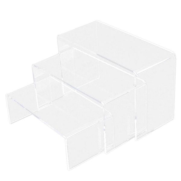 tier acrylic clear display stand riser showcase jewellery cosmetics makeup collection storage rack organiser hold hooks & rails
tier acrylic clear display stand riser showcase jewellery cosmetics makeup collection storage rack organiser hold hooks & rails