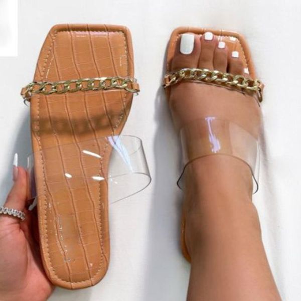 slippers summer flat sandals open toe chain fashion solid color outdoor casual women's shoes plus size, Black
slippers summer flat sandals open toe chain fashion solid color outdoor casual women's shoes plus size, Black