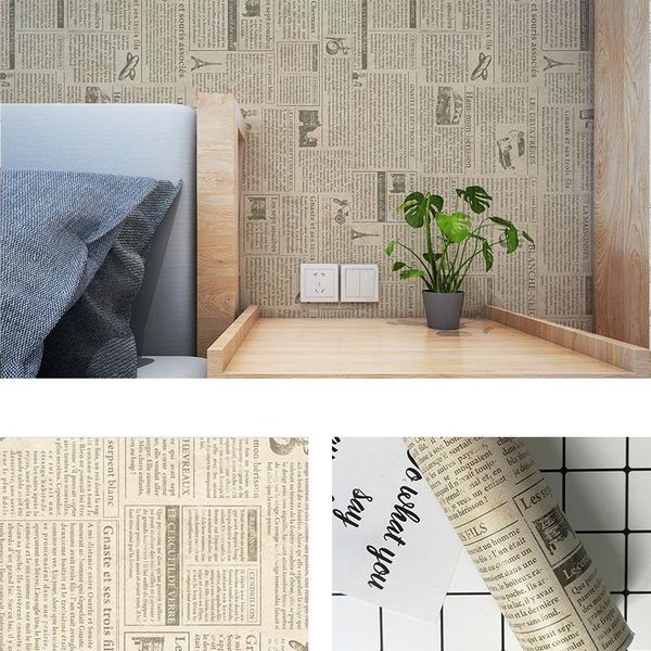 retro spaper wallpaper white yellow living room waterproof pvc wall stickers self-adhesive furniture protective decoration wallpapers
retro spaper wallpaper white yellow living room waterproof pvc wall stickers self-adhesive furniture protective decoration wallpapers