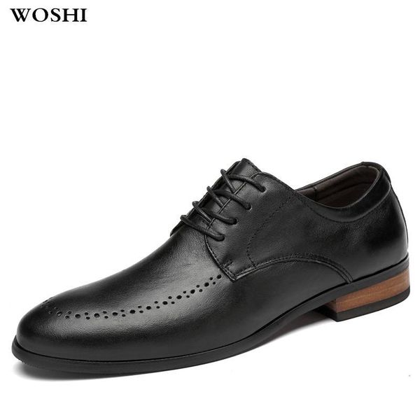 men oxford dress formal shoes handmade sewing genuine cow leather suit lace up brogue italian footwear wedding, Black
men oxford dress formal shoes handmade sewing genuine cow leather suit lace up brogue italian footwear wedding, Black