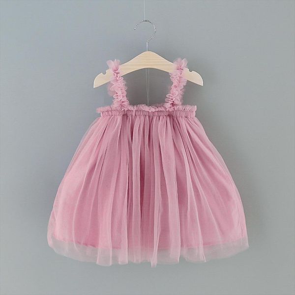 toddler baby girl summer dresses sleeveless solid tulle suspender princess kids girls party vestidos, Red;yellow 
toddler baby girl summer dresses sleeveless solid tulle suspender princess kids girls party vestidos, Red;yellow