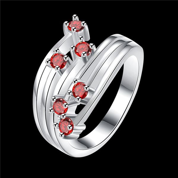 women's sterling silver plated red flower zircon ring gssr368 fashion 925 silver plate rings, Golden;silver
women's sterling silver plated red flower zircon ring gssr368 fashion 925 silver plate rings, Golden;silver