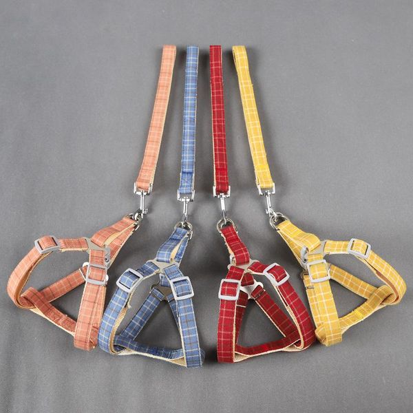 dog collars & leashes factory wholesale upgrade cotton color plaid tape nylon thoracodorsal rope pet walk a cat leash
dog collars & leashes factory wholesale upgrade cotton color plaid tape nylon thoracodorsal rope pet walk a cat leash