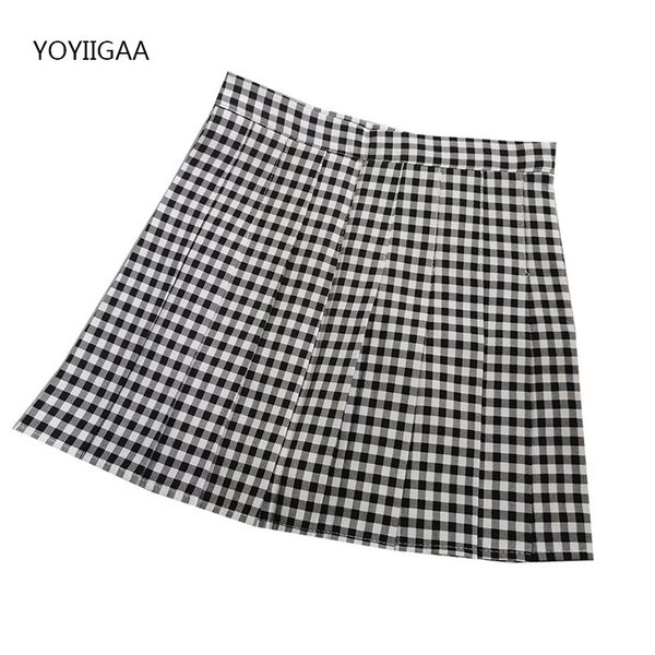 summer women pleated skirt high waist female plaid skirts preppy style ladies girls dance mini skirt fashion chic woman skirts, Black
summer women pleated skirt high waist female plaid skirts preppy style ladies girls dance mini skirt fashion chic woman skirts, Black