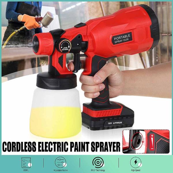 professional spray guns 1000w 800ml electric cordless gun high power home paint sprayer with 3 nozzle easy spraying perfect for beginner
professional spray guns 1000w 800ml electric cordless gun high power home paint sprayer with 3 nozzle easy spraying perfect for beginner