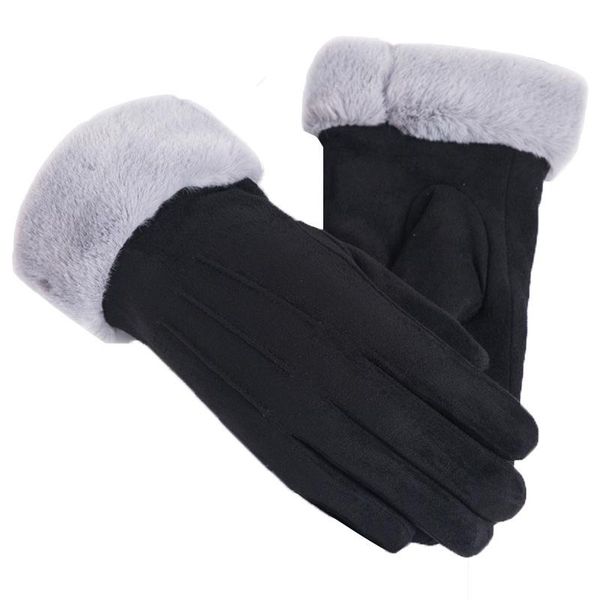 cycling gloves winter keep warm ladies deerskin velvet cute fashion outdoor fleece lined thickened touch screen, Black
cycling gloves winter keep warm ladies deerskin velvet cute fashion outdoor fleece lined thickened touch screen, Black