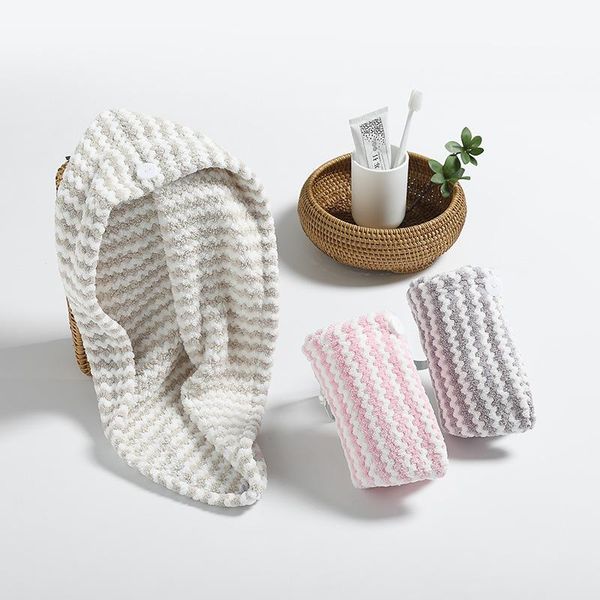 towel quick-drying hair cap bath hat girls womens turban head wrap bathing towels with button bathroom accessories for bath-spa
towel quick-drying hair cap bath hat girls womens turban head wrap bathing towels with button bathroom accessories for bath-spa